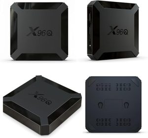 جهاز تلفزيون أندرويد 10, X96Q, إصدار 2+16GB, رقاقة H313.